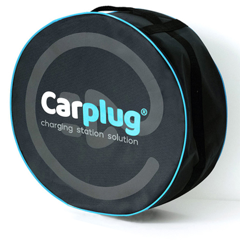 CARPLUG Câble de recharge - Type 2 - Type 2 - 7m - 7,4kW (1 phase 32A) - T2  T2 + Housse - Câbles Type 2 - Type 2 - Carplug