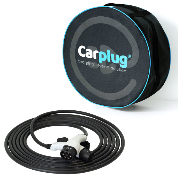 Carplug charging cable - Type 2 electric cars - 10 meter length