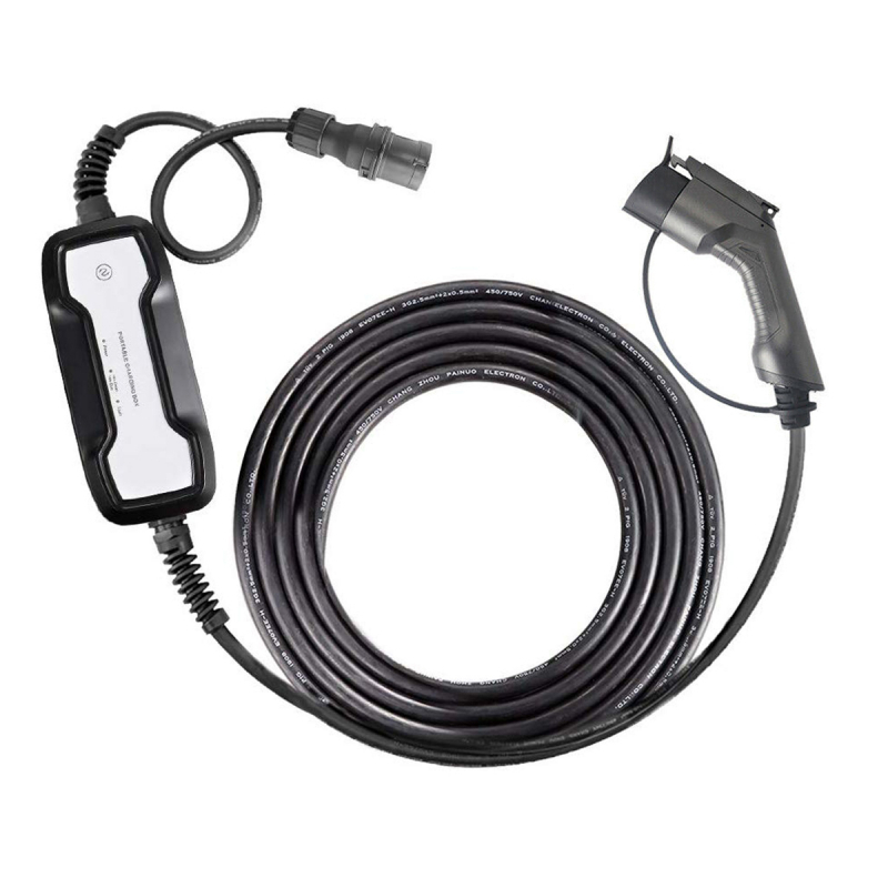 BESEN Chargeur portable - Type2 - 10/16A - Câble 7,5m - prise