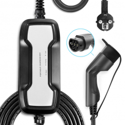 BESEN EV Mobile charger - Type2 - 10A - Cable 6m - Schuko - PSD019T2