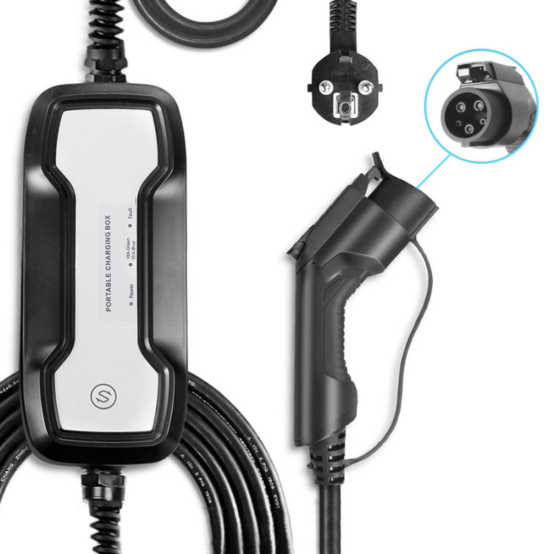 Carplug chargeur mobile Helectron S216 - 12m - 6 à 16A – Type 2