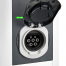 KEBA Wallbox 98.136 charging station KeContact P30 - b-series - Type2S - Shutter - 3.7 to 22kW