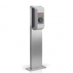 Pedestal for a single KEBA charging station