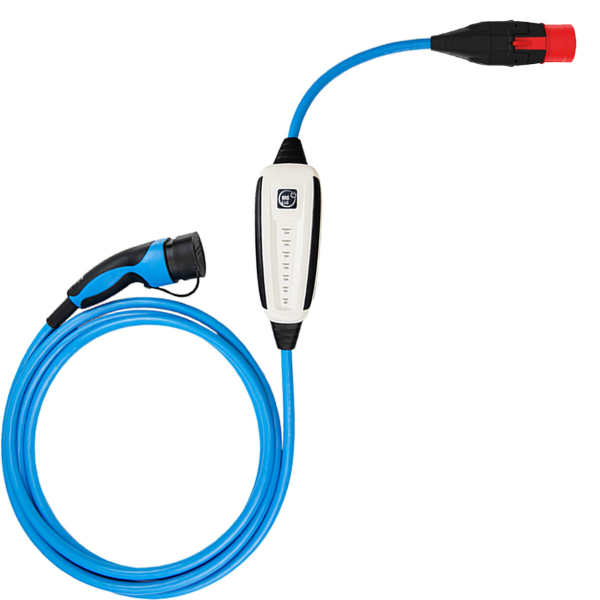 NRGKICK - Connected mobile charging station - 5m / 7.5m / 10m - Type 2 - 2.3 to 22kW - Optional adapters - Carplug
