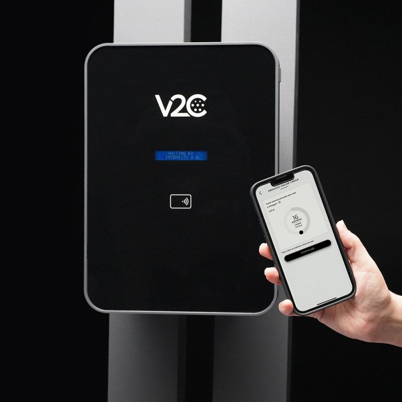 V2c Control Box V2C Trydan PRO 22 kW three-phase wallbox charging station - 5m T2S ...