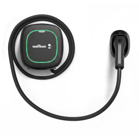 WALLBOX Pulsar MAX Charging Station - 5-meter Type 2 cable included - 2.3 to 22 kW - three-phase - Bluetooth - Wi-Fi
