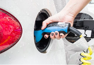 Is the outdoor charging station rainproof ?